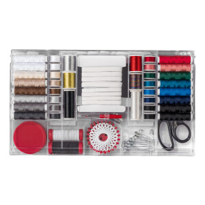 crelando Naaiaccessoires-set (professionele frezenset 167 stuks.)