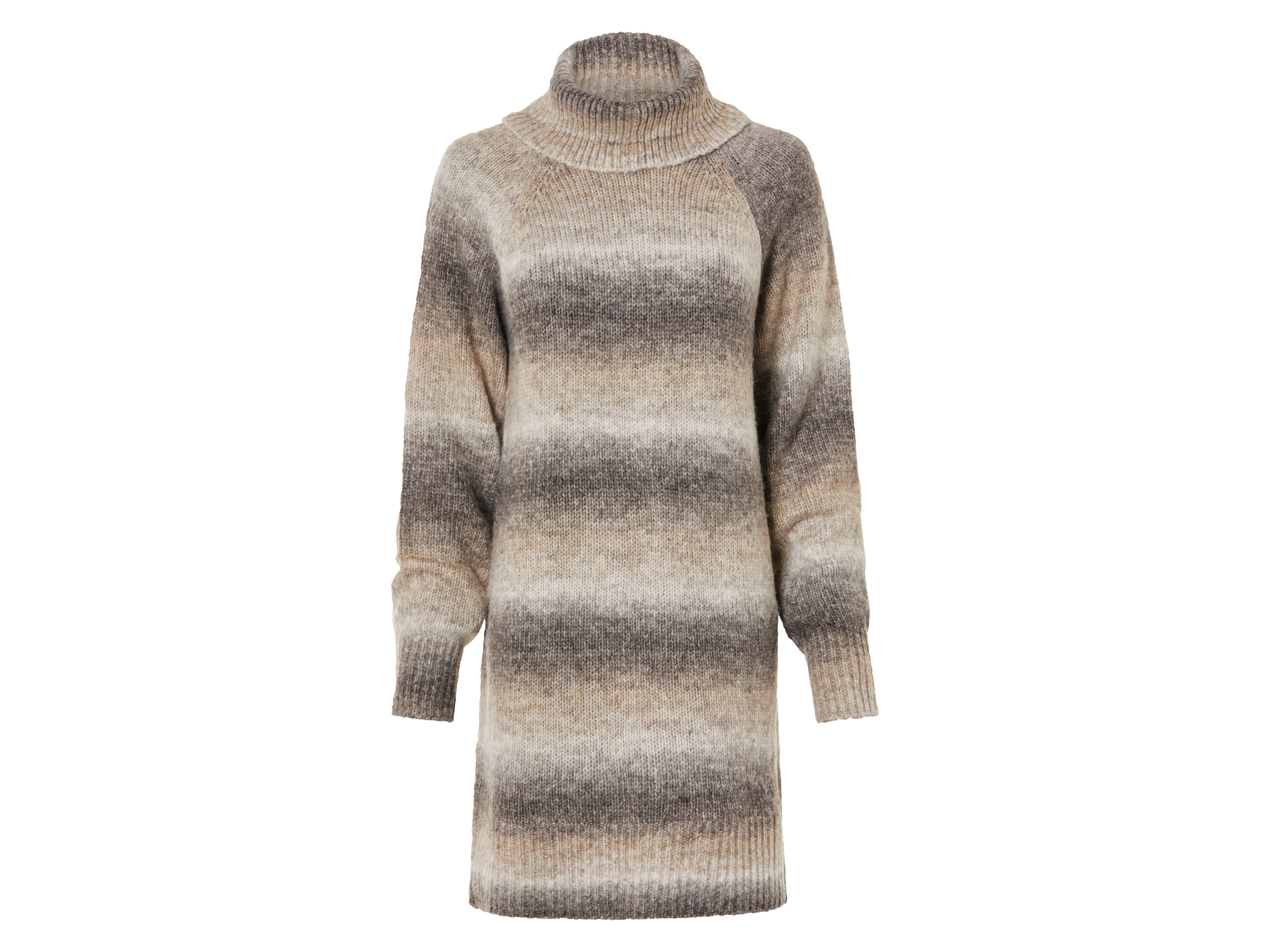 esmara Dames jurk (S (36-38), Beige/bruin)