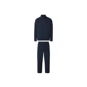 esmara Men Heren fleece huispak (Marineblauw, XXL)