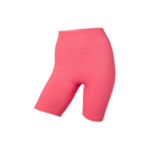 CRIVIT Geribde dames bikershort - seamless (Koraal, S (36/38))