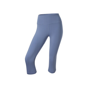 CRIVIT Dames capri sportlegging (Blauw, XS (32/34))