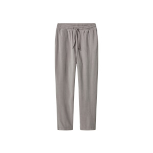 esmara Men Fleece heren broek (Grijs, XL)