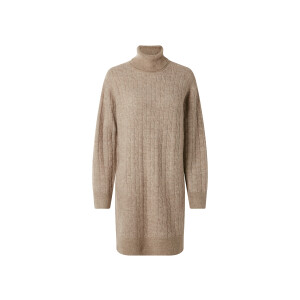 ESMARA Dames gebreide jurk (Beige, S (36/38))