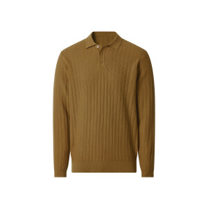 esmara Men Heren polo (Bruin, L (52/54))