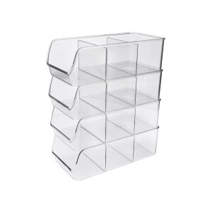 SILVERCREST Koelkast organizers (Met 3 vakken)