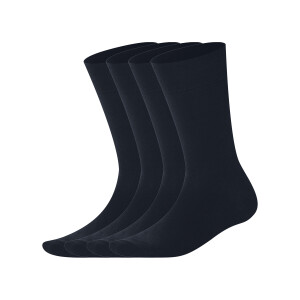 esmara Men 4 Paar sokken (Marineblauw, 39-42)