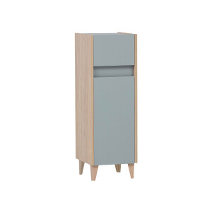 Schildmeyer Badkamerkast Elba (licht eiken / duifblauw, Breite: 30,2cm)