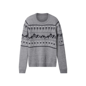 esmara Gebreide kinder kersttrui (Grijs, 134/140)