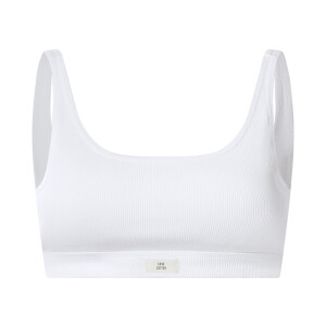 ESMARA Dames geribde bustier (wit, M (40/42))