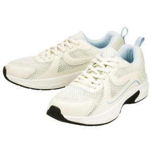 esmara Dames sneakers (Wit/lichtblauw, 38)