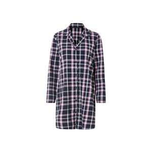 esmara Dames flanellen shirt (M (40/42), Roze)