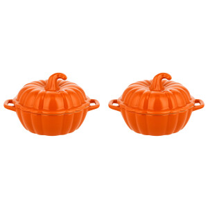 SILVERCREST Pompoen ovenschaaltjes, 2-delig