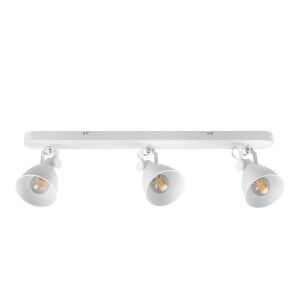 LIVARNO home LED-plafondlamp met draaibare spots (Plafondraillamp, Wit)