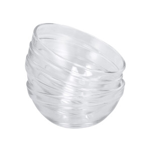 SILVERCREST Glazen schalen (12 cm, 4 stuks)