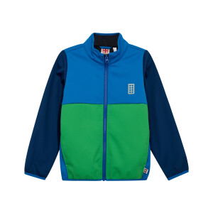 LEGO Wear Kinder softshelljas (Blauw/groen, 122/128)
