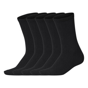 esmara Set van 5 paar sokken (Zwart, 35-38)