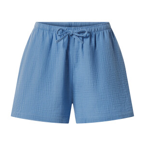 esmara Korte mousseline dames broek (Blauw, M (40/42))