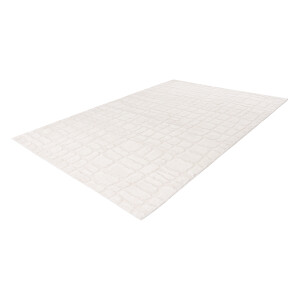 KAYOOM Vloerkleed Angel - zacht laagpolig (125, Taupe, 120 x 170 cm)