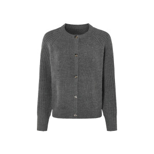 esmara Gebreid dames vest (Grijs, S (36/38))