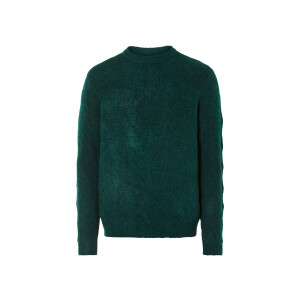 LIVERGY Gebreide heren trui (Groen, XL (56/58))