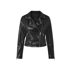 esmara Dames bikerjack of bomberjack (Zwart, 34)