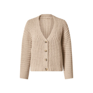 ESMARA Dames gebreid vest (Beige, S (36/38))