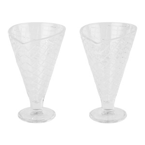 LIVARNO home Schaaltjes of ijscoupes (wafelvorm/transparant)