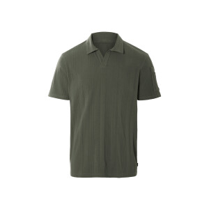 LIVERGY Heren poloshirt (Kaki, XL)