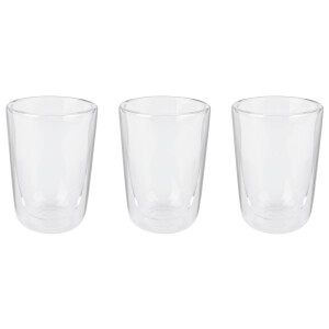 SILVERCREST Dubbelwandige glazen (Cappuccino, 3 stuks)