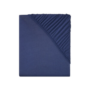 LIVARNO home Jersey hoeslaken 140-160 x 200 cm (Marineblauw)