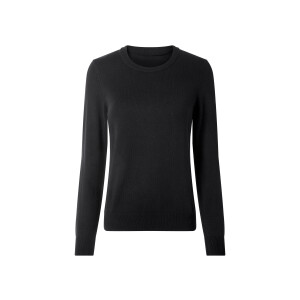 ESMARA Dames fijngebreide trui (Zwart, XS (32/34))