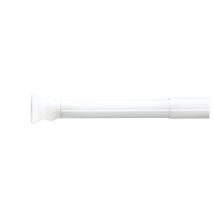 Ridder Telescopische stang voor douchegordijn 70-115 cm (Wit)
