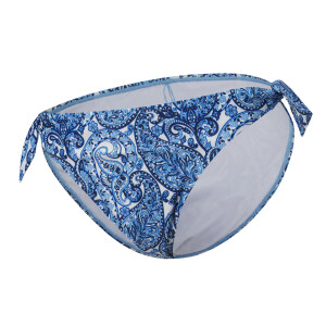 CRIVIT Dames bikinibroekje (Wit/blauw, 36)
