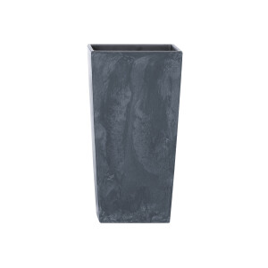 Prosperplast Bloempot (Antraciet in betonlook, 22 x 22 x 42 cm)