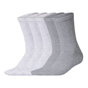 esmara Set van 5 paar sokken (Lichtgrijs, 39-42)