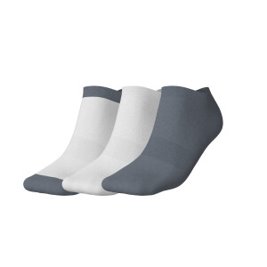 CRIVIT 3 Paar dames sportsokken (Wit/grijs, 39-42)