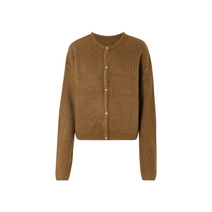 esmara Gebreid dames vest (Bruin, L (44/46))