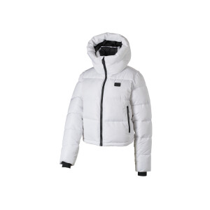 CRIVIT Dames ski-jas Glamour (Wit, XS (32/34))