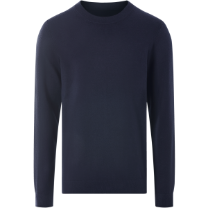 ESMARA MEN Heren fijngebreide trui (Marineblauw, XXL)