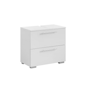 Schildmeyer Onderkast wastafel Carlos (Breedte 60 cm, parelwit)
