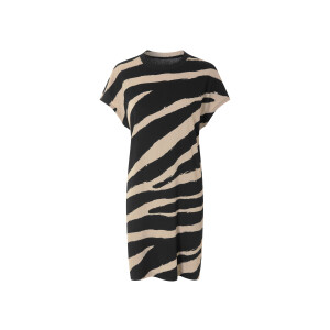 esmara Dames jurk (Zwart/beige, XS (32/34))