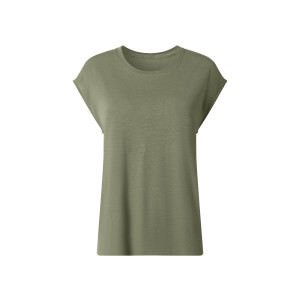 esmara Linnen dames top (Groen, M (40/42))