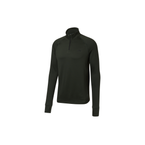 CRIVIT Heren sportshirt met fleecevoering (Donkergroen, XL)