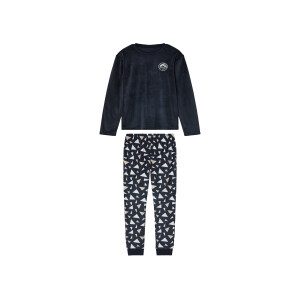 pepperts! Kinder pyjama (146/152, Marineblauw)
