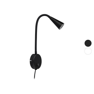 LIVARNO home Wandlamp met flexibele arm (Wit)