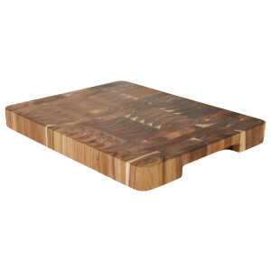 SILVERCREST Acaciahouten hakblok - 40 x 32 cm - snijplank