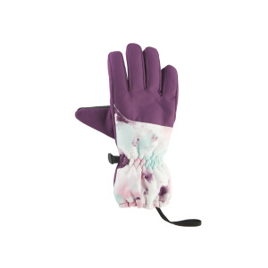 CRIVIT Kinder skihandschoenen (7 (12-14 jaar), Lila/print)