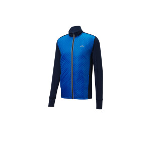 CRIVIT Heren thermo jas (Donkerblauw/blauw, L)