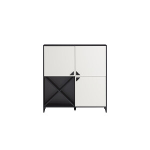 Schildmeyer Kast Looks Classic (zwart mat beige)