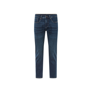 LIVERGY Heren sweatjeans - Slim fit (Donkerblauw, 48 (32/32))